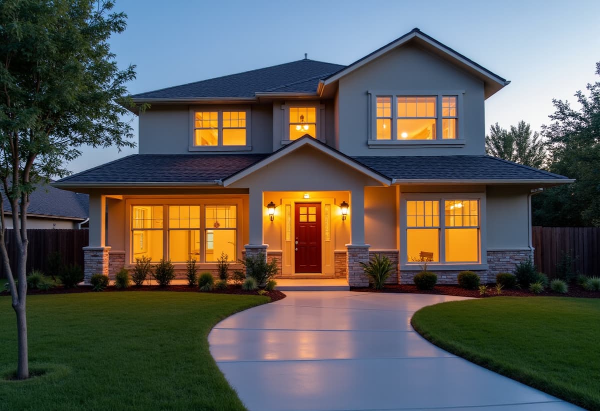 san antonio home with newly installed windows meeting texas building codes