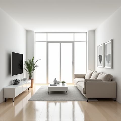 Converse living room transformation to open concept. A transformed living room in Converse, featuring an open-concept layout that enhances natural light and flow, ideal for modern family living and entertaining.