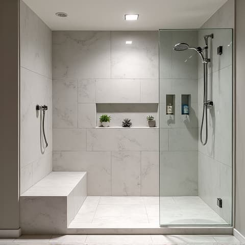 Luxurious master bath remodel in San Antonio