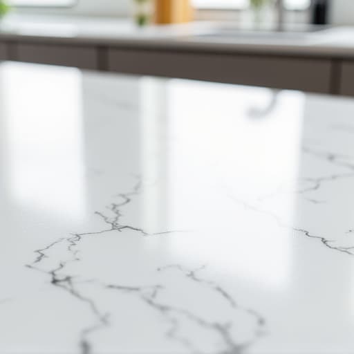 Quartz countertops by Spencer Renovations.